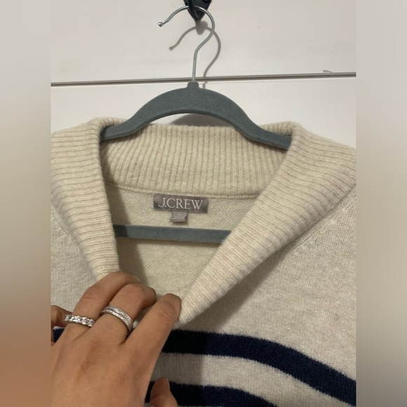 JCrew chunky crewneck sweater in supersoft yarn - Picture 7 of 13